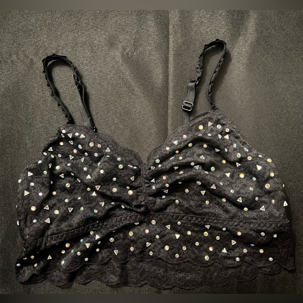 PINK Victoria's Secret Black Lace Bralette🖤💎